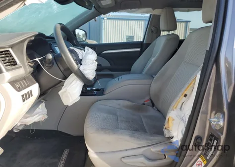 2017 Toyota Highlander Le from USA, damaged, VIN 5TDZARFH2HS032804